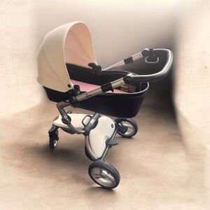 MIMA XARI MAX STROLLER  ELEGANT Cream and Black Kids Stroller